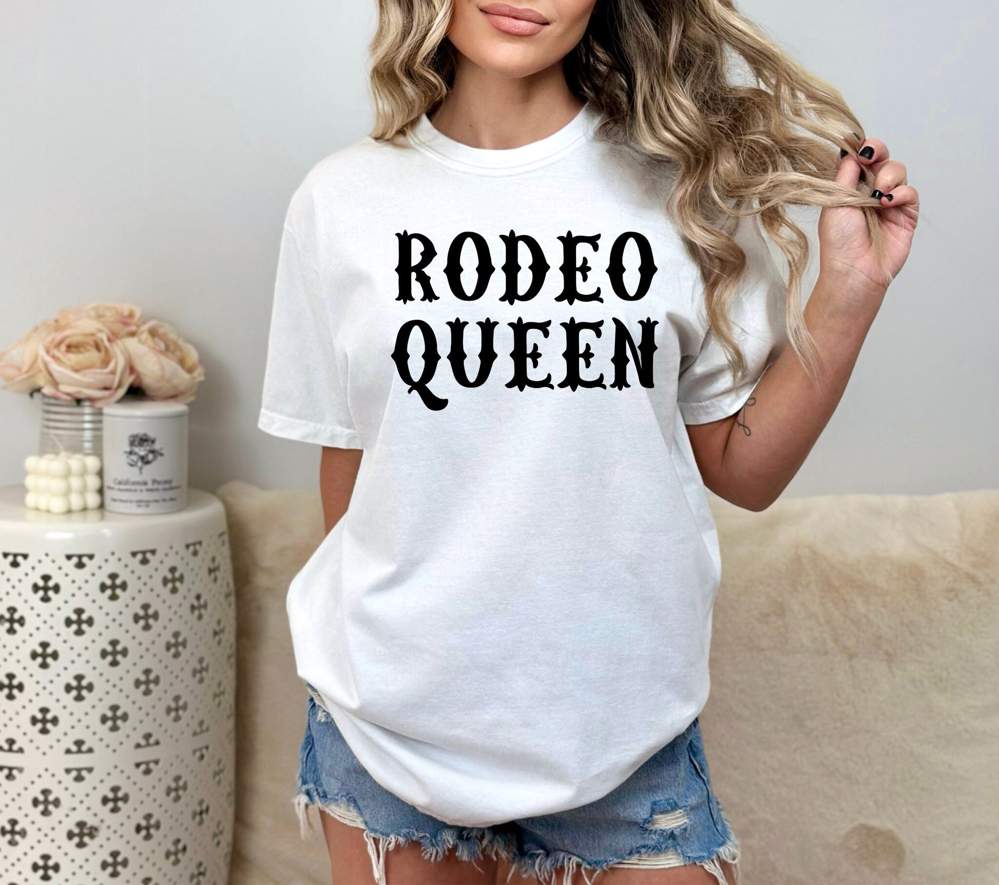 Rodeo Queen T-shirt - SLATE + STONE DESIGNS