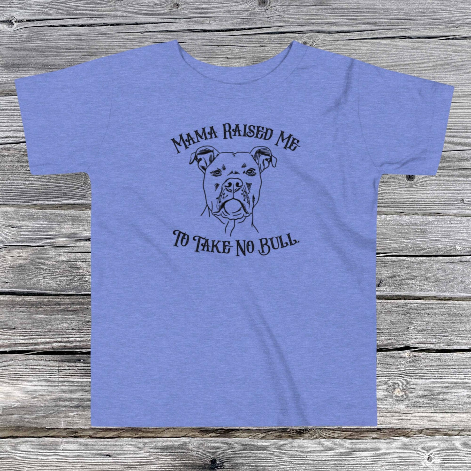 Mama Raised Me Toddler T-shirt - SLATE + STONE DESIGNS