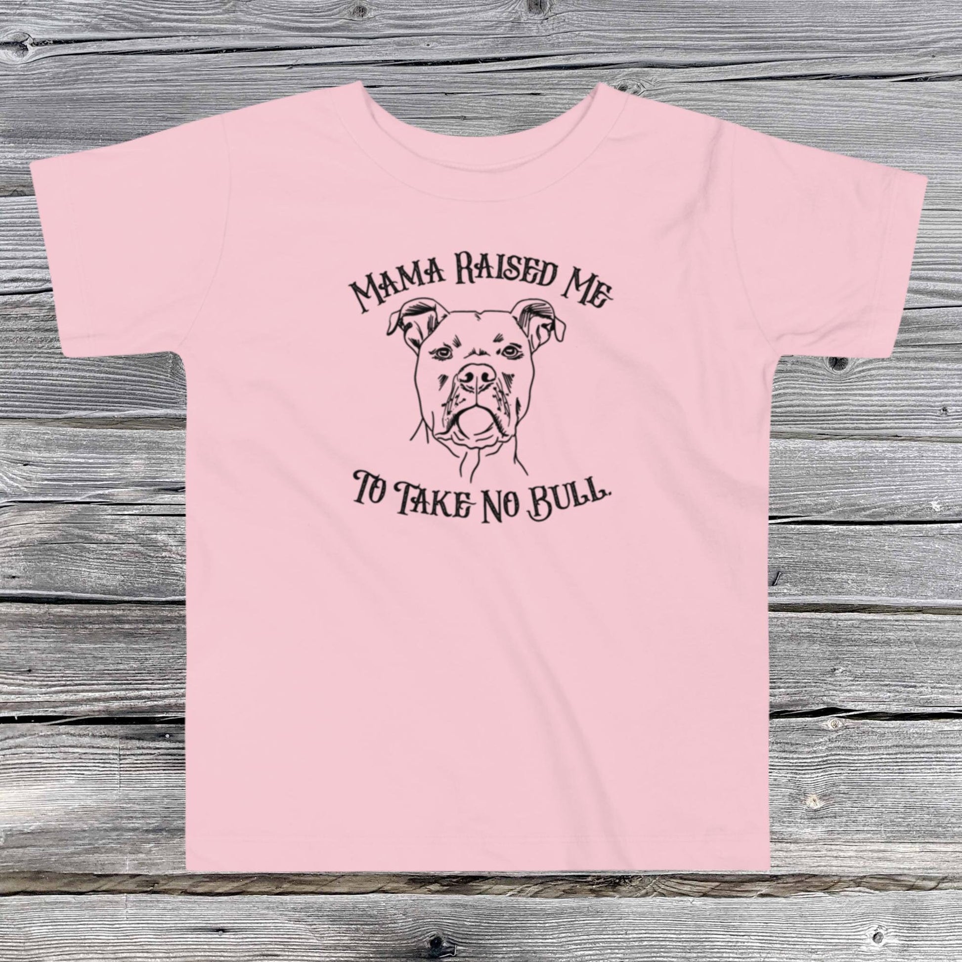 Mama Raised Me Toddler T-shirt - SLATE + STONE DESIGNS
