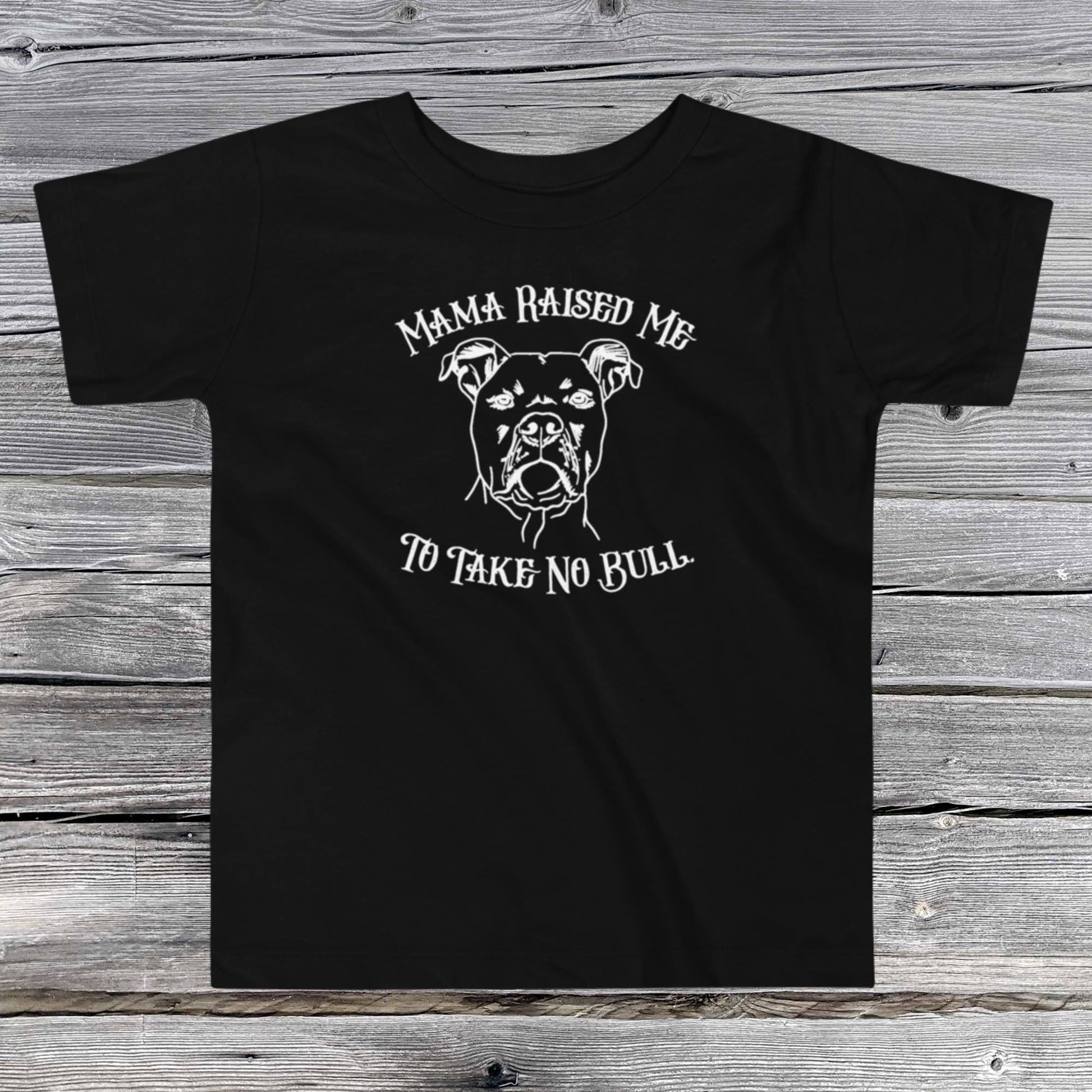 Mama Raised Me Toddler T-shirt - SLATE + STONE DESIGNS