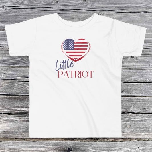 Little Patriot Toddler T-shirt - SLATE + STONE DESIGNS
