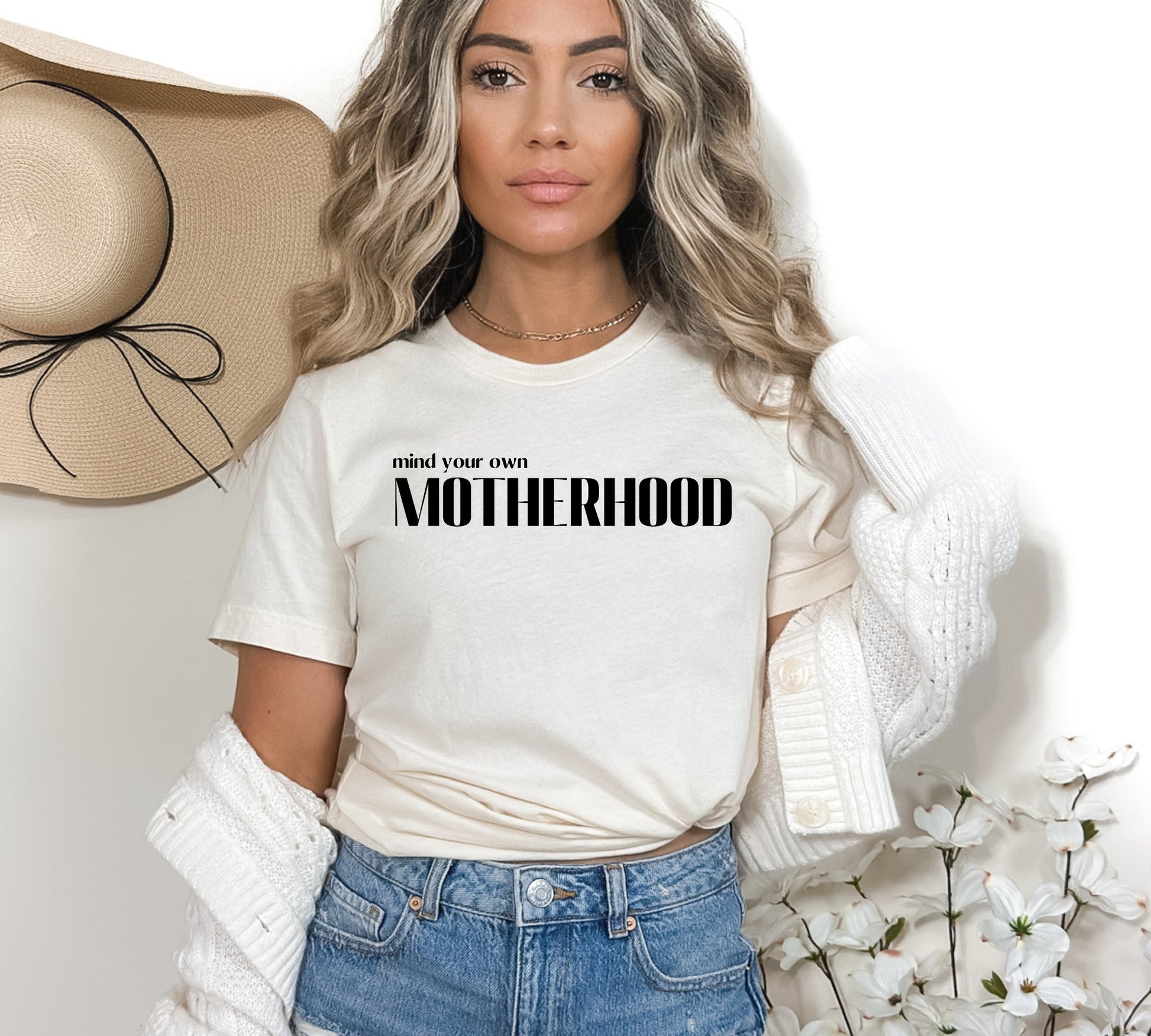 Mind Your Own Motherhood T-shirt - SLATE + STONE DESIGNS