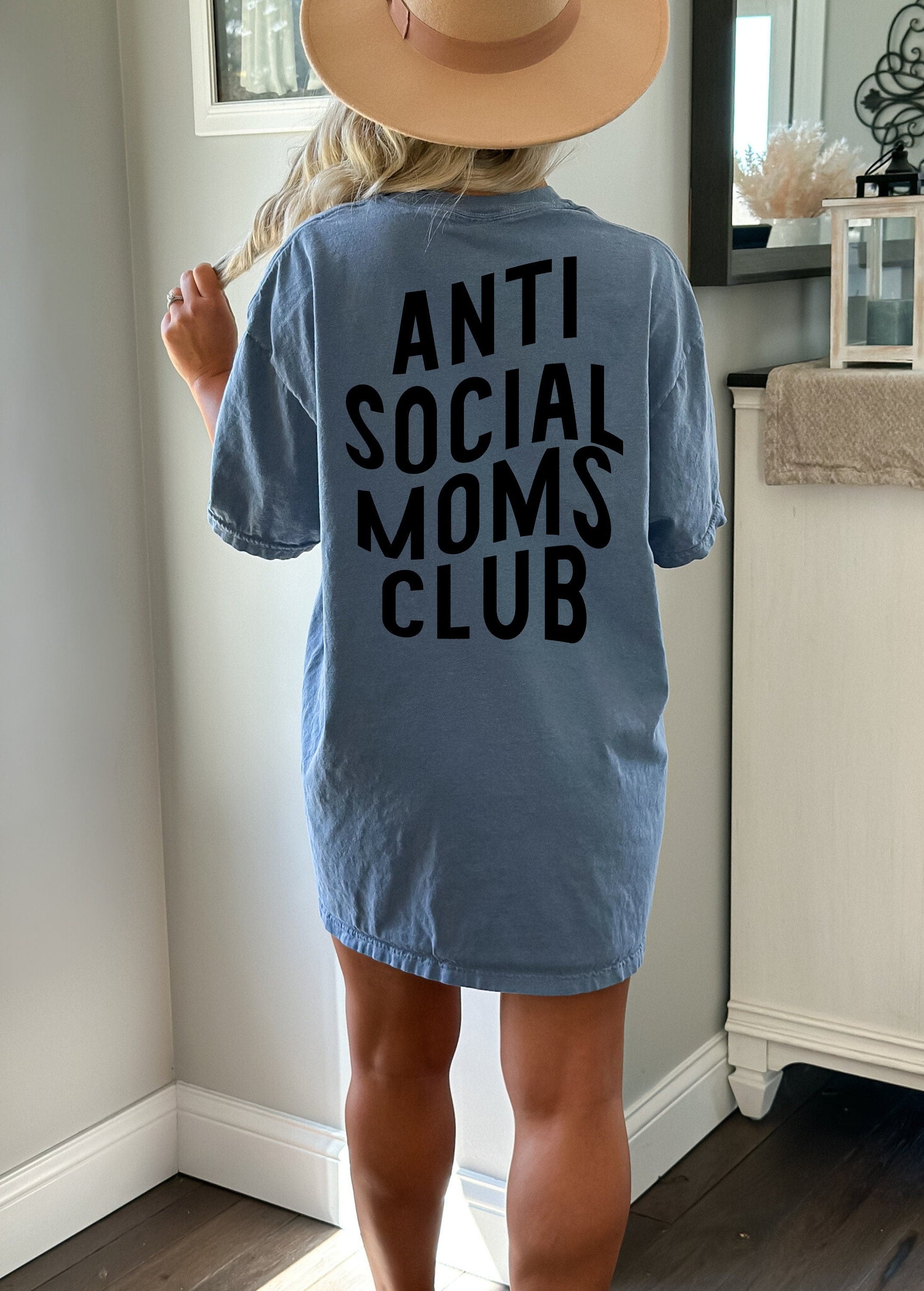 Anti Social Moms Club T-shirt - SLATE + STONE DESIGNS