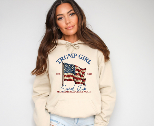 Trump Girl Social Club Hoodie