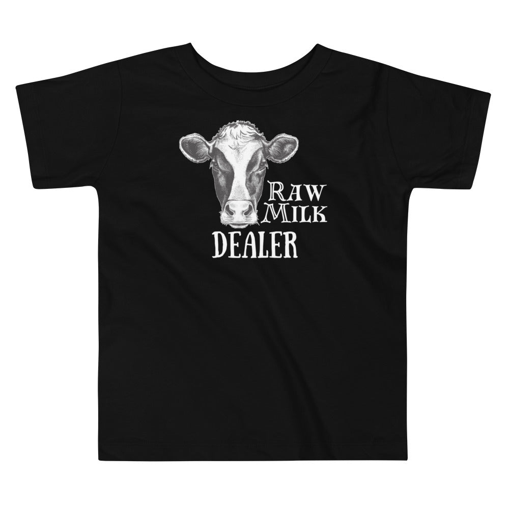 Raw Milk Dealer Toddler T-shirt - SLATE + STONE DESIGNS