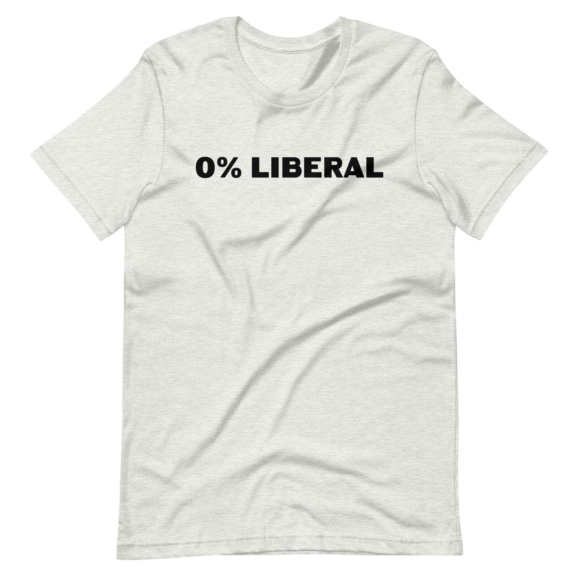 0% Liberal T-shirt - SLATE + STONE DESIGNS
