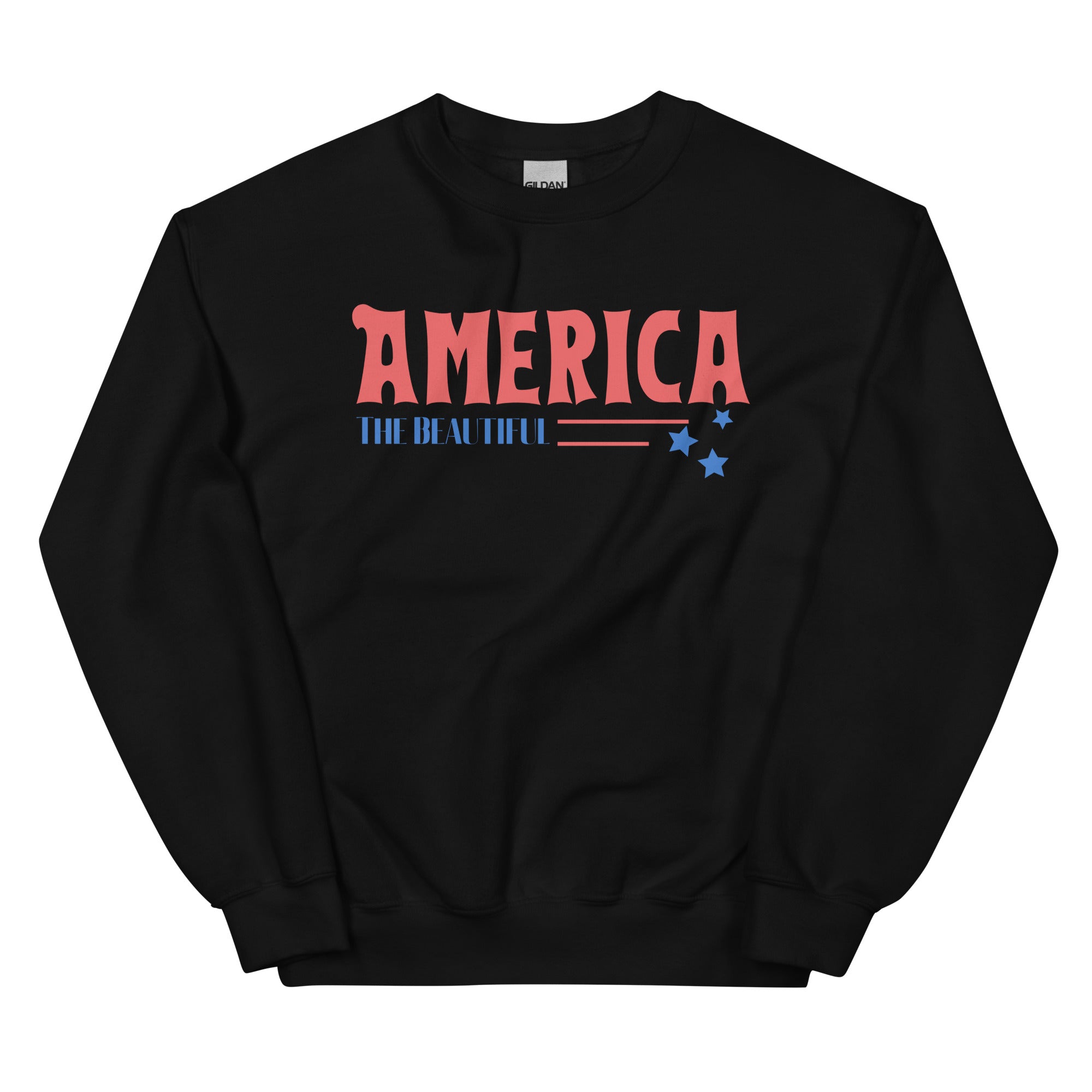 America The Beautiful Sweatshirt Slate Stone Designs SLATE