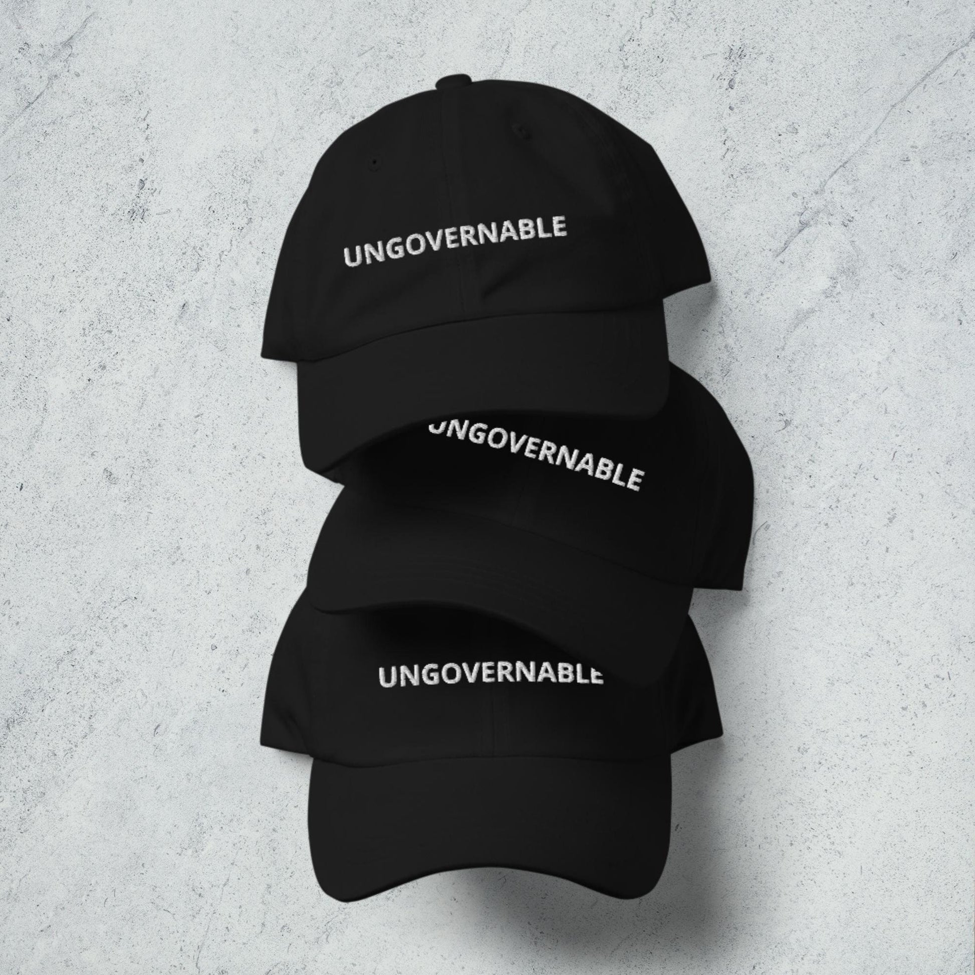 Ungovernable Embroidered Hat - SLATE + STONE DESIGNS