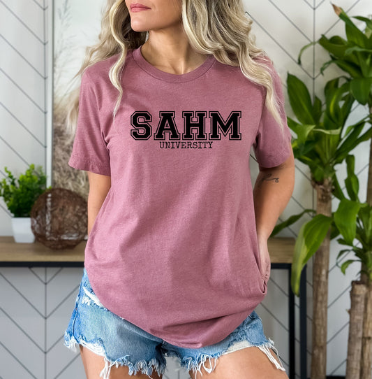 SAHM University T-shirt - SLATE + STONE DESIGNS